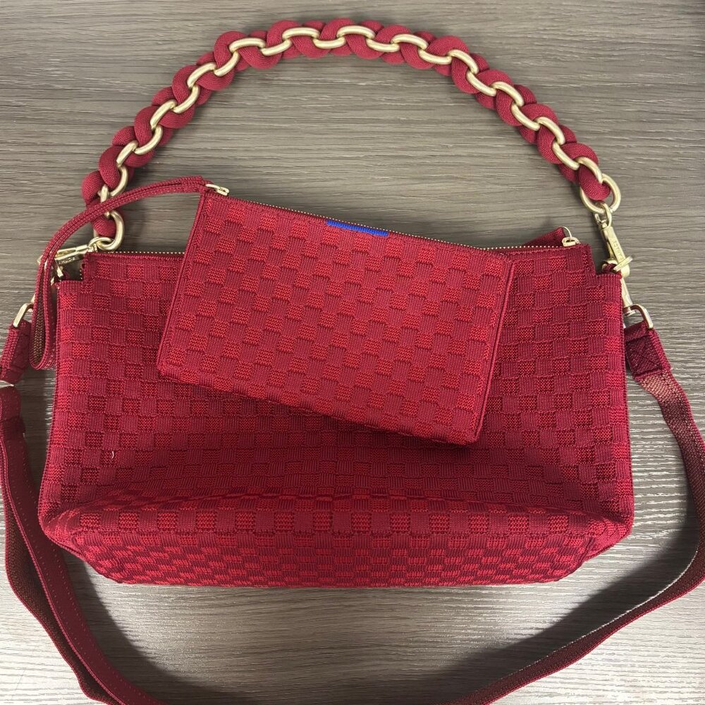 BUNDLE! Rothy's Daily Crossbody, Wallet Wristlet, & Gold Accented Shoulder Strap